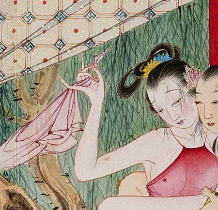 克什克腾-迫于无奈胡也佛画出《金瓶梅秘戏图》，却因此成名，其绘画价值不可估量